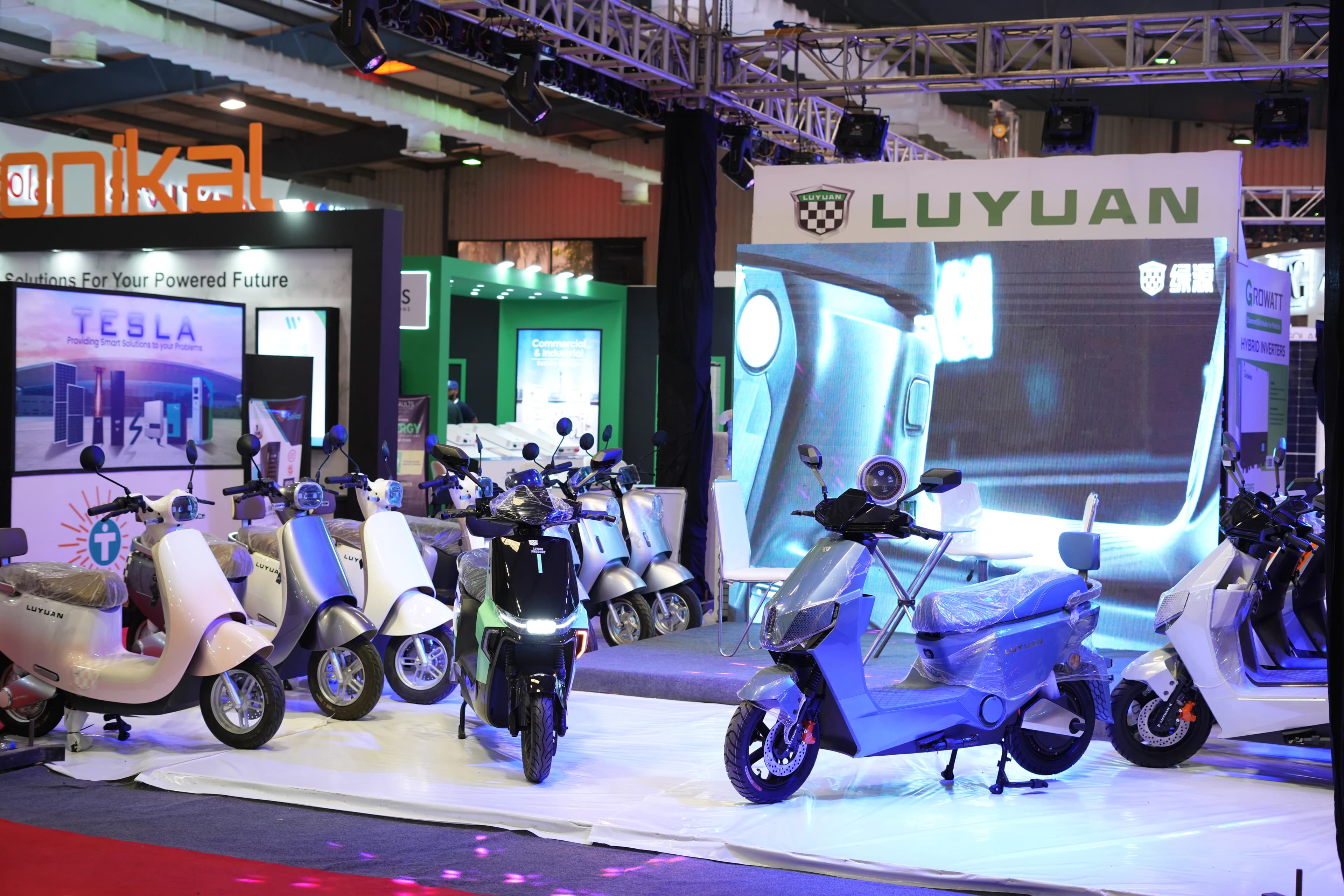 LUYUAN's Initial Breakthrough at Solar Pakistan Karachi 2023