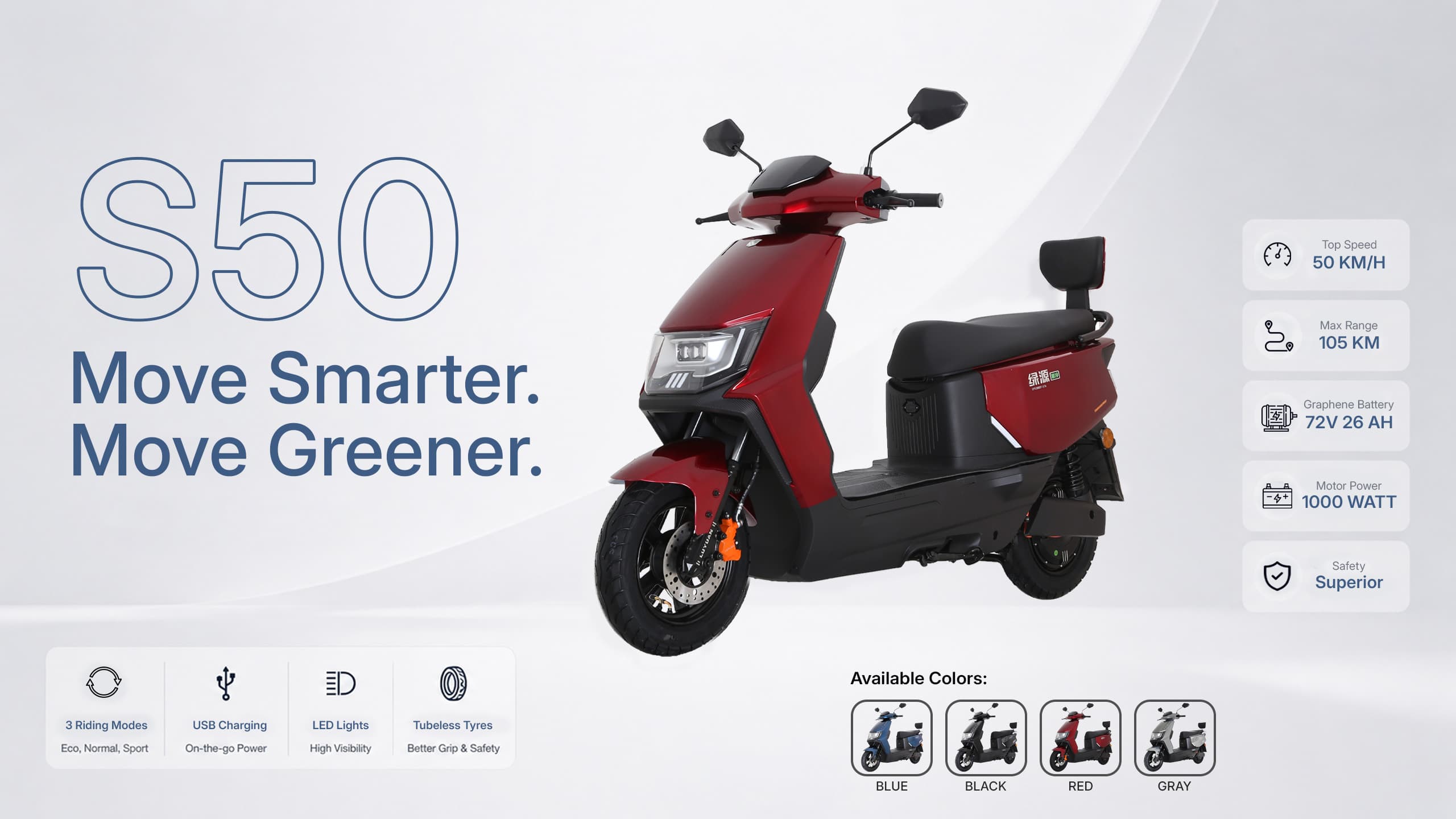 S50 Graphene in Red