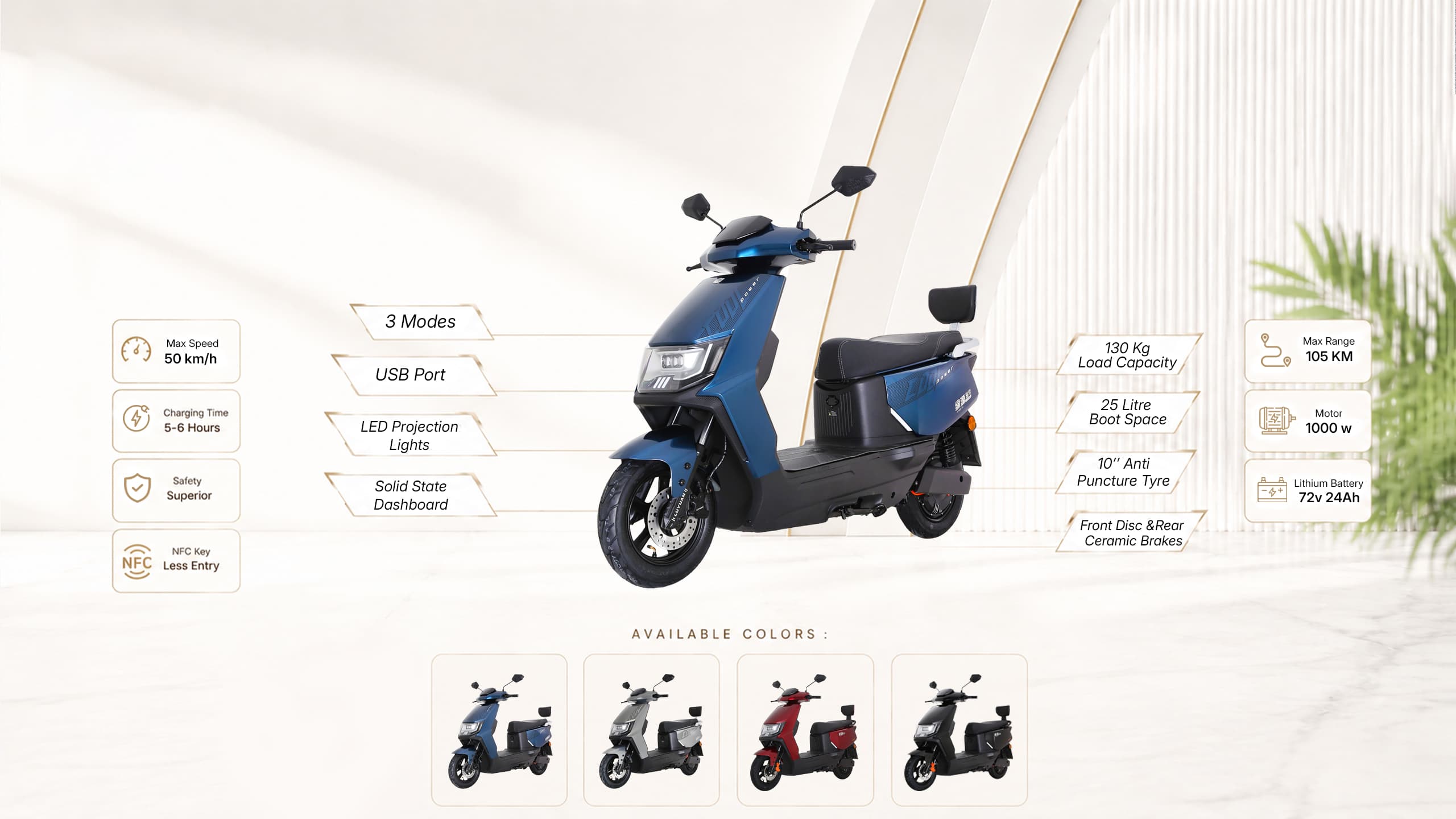 S50 Lithium in Blue