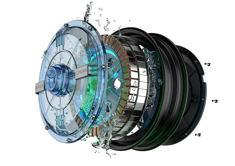 Liquid-cooled Motor