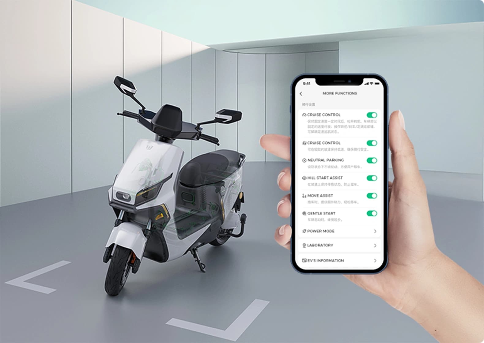 Smart Evolution for an Extraordinary Riding Experience
